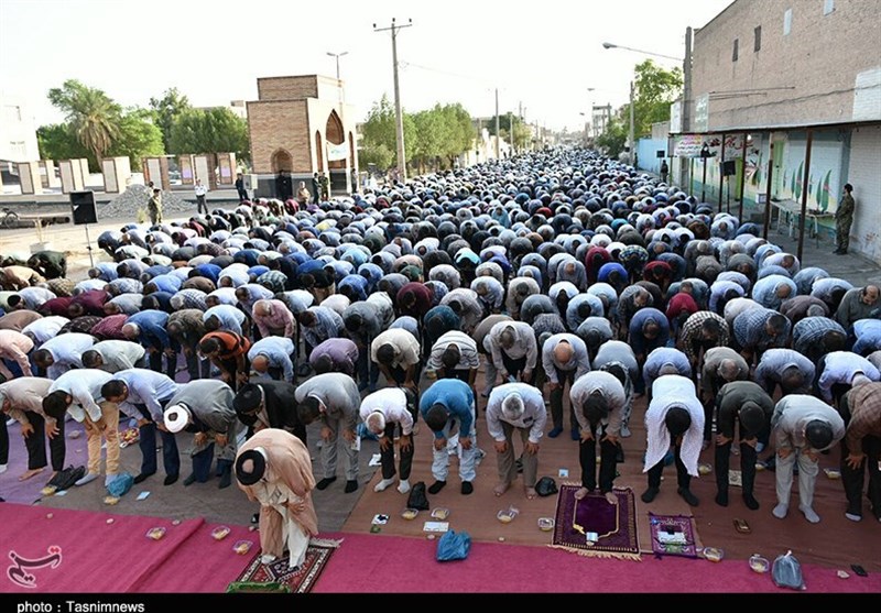 نماز عید فطر در شهرهای استان مازندران برپا شد