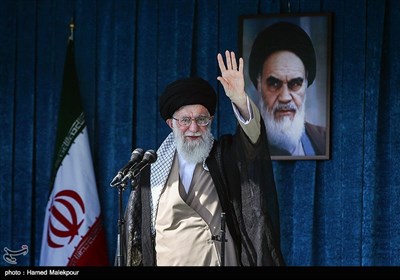 Ayatollah Khamenei Leads Eid Prayers in Tehran