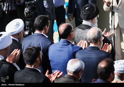 Ayatollah Khamenei Leads Eid Prayers in Tehran