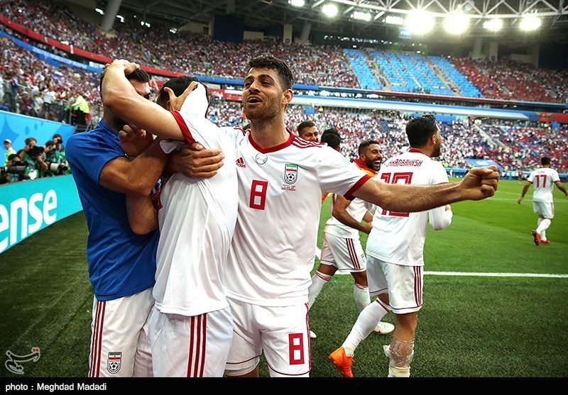 جام جهانی 2018| شادی بازیکنان تیم ملی در رختکن و تشکر کی‌روش از هواداران + تصاویر