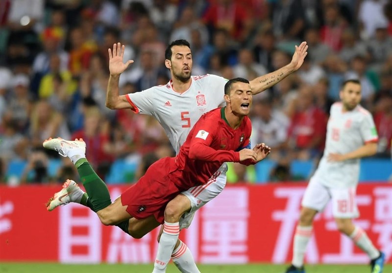 جام جهانی 2018| برتری پرتغال مقابل اسپانیا با درخشش رونالدو