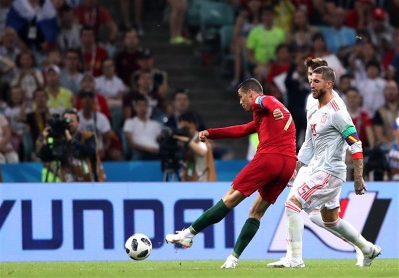 جام جهانی 2018| تساوی اسپانیا مقابل پرتغال به روایت تصویر