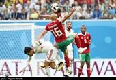 دیدار تیم‌های ملی فوتبال ایران و مراکش - جام جهانی 2018 روسیه