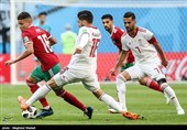 دیدار تیم‌های ملی فوتبال ایران و مراکش - جام جهانی 2018 روسیه