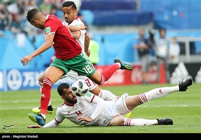 دیدار تیم‌های ملی فوتبال ایران و مراکش - جام جهانی 2018 روسیه