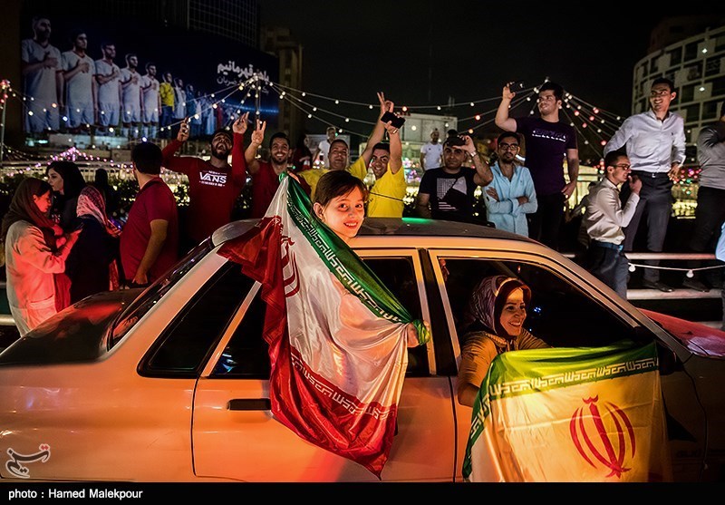 Iranians Flock to Streets after World Cup Win against Morocco