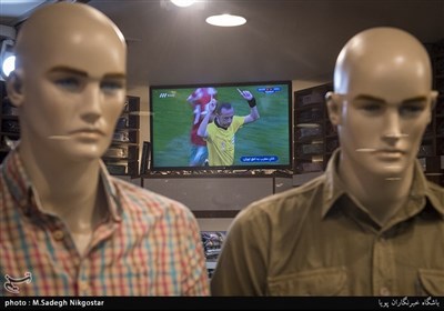 تماشای بازی تیم ملی فوتبال ایران مقابل مراکش-کرج