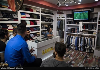تماشای بازی تیم ملی فوتبال ایران مقابل مراکش-کرج