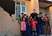کرمانشاه| وعده "علی دایی" برای ساخت 71 منزل تخریب شده در روستای "ملهرولان" سرپلذهاب