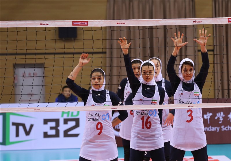 Iran Finishes 8th at AVC Cup for Women