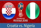 جام جهانی 2018| اعلام ترکیب اصلی تیم‌های نیجریه و کرواسی
