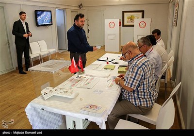 انتخابات ریاست جمهوری ترکیه در کنسولگری ترکیه در ارومیه