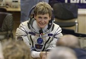 زن فضانورد رکورد زندگی در فضا را شکست