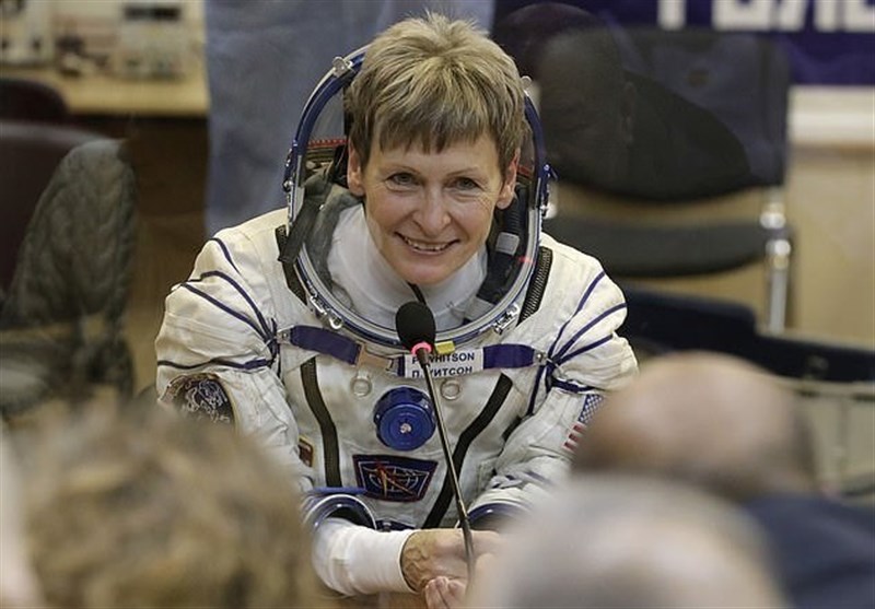 زن فضانورد رکورد زندگی در فضا را شکست