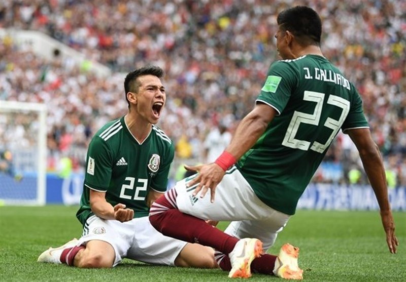 جام‌جهانی 2018‌| شکست یک نیمه‌ای قهرمان جهان مقابل مکزیک باانگیزه