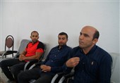 خوزستان|نشست صمیمی جوانان و اصحاب رسانه با رئیس ورزش هندیجان به روایت تصویر