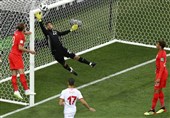 جام جهانی 2018| برتری دقایق پایانی سه‌شیرها مقابل تونس به روایت تصویر