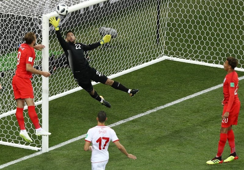 جام جهانی 2018| برتری دقایق پایانی سه‌شیرها مقابل تونس به روایت تصویر