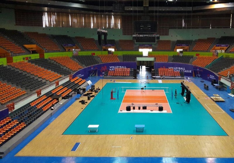 لیگ ملت‌های والیبال| سالن نیمه پر آزادی میزبان والیبالیست‌های ایران + عکس