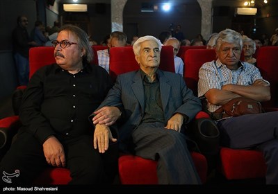 همایون پایور و یدالله صمدی در دومین شب نقره ای فیلمبرداران سینمای ایران