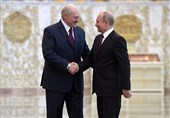 پوتین پیروزی لوکاشنکو در انتخابات را به وی تبریک گفت