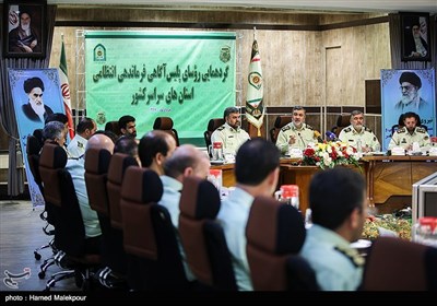 گردهمایی رؤسای پلیس آگاهی فرماندهی انتظامی استان‌های سراسر کشور