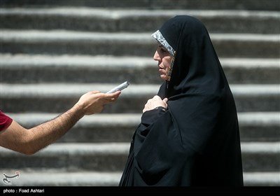 شهیندخت مولاوردی دستیار ویژه رئیس‌جمهور ایران در امور حقوق شهروندی در حاشیه جلسه هیئت دولت