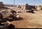 خراسان جنوبی| زخم خشکسالی بر پیکر منطقه مرزی چاه عشایری بخش درح+تصاویر