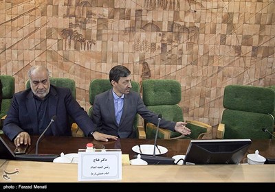 سفر پرویز فتاح رییس کمیته امداد امام خمینی (ره) به کرمانشاه