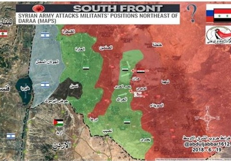 گزارش تسنیم از دمشق|پاسخ منفی «طفس» به پیشنهاد آشتی؛ مواضع اردن در قبال نبرد جنوب سوریه چیست؟
