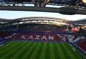 گزارش خبرنگار اعزامی تسنیم از روسیه|هواداران ایرانی پشت درهای ورزشگاه/ 20 درصد ورزشگاه پُر شد