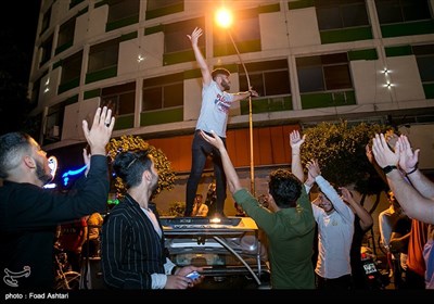 حمایت مردم ایران از تیم ملی بعد از بازی با اسپانیا 