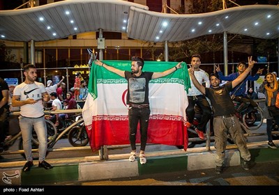 حمایت مردم ایران از تیم ملی بعد از بازی با اسپانیا 