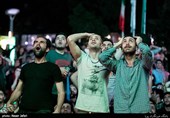   Iran Football Fans Gather in Public Places to Watch World Cup Match