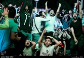   Iran Football Fans Gather in Public Places to Watch World Cup Match
