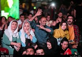   Iran Football Fans Gather in Public Places to Watch World Cup Match