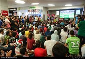   Iran Football Fans Gather in Public Places to Watch World Cup Match