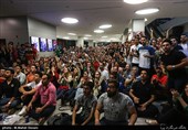   Iran Football Fans Gather in Public Places to Watch World Cup Match