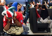   Iran Football Fans Gather in Public Places to Watch World Cup Match