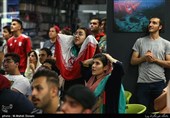   Iran Football Fans Gather in Public Places to Watch World Cup Match