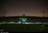 مشاهدة مباراة المنتخب الإیرانی لکرة القدم أمام اسبانیا فی ملعب آزادی فی طهران