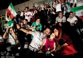 مشاهدة مباراة المنتخب الإیرانی لکرة القدم أمام اسبانیا فی ملعب آزادی فی طهران