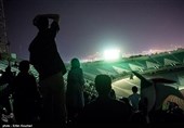 مشاهدة مباراة المنتخب الإیرانی لکرة القدم أمام اسبانیا فی ملعب آزادی فی طهران