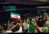 مشاهدة مباراة المنتخب الإیرانی لکرة القدم أمام اسبانیا فی ملعب آزادی فی طهران