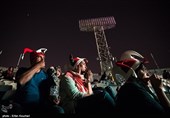 مشاهدة مباراة المنتخب الإیرانی لکرة القدم أمام اسبانیا فی ملعب آزادی فی طهران