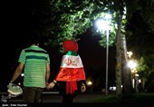مشاهدة مباراة المنتخب الإیرانی لکرة القدم أمام اسبانیا فی ملعب آزادی فی طهران