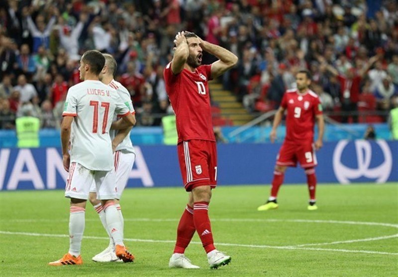 جام جهانی 2018| انصاری‌فرد: می‌رویم که با پیروزی مقابل پرتغال صعود کنیم/ اسپانیا موقعیت صد درصدی نداشت