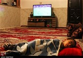 تماشای فوتبال در روستاهای دور دست و محروم خراسان شمالی به روایت تصویر