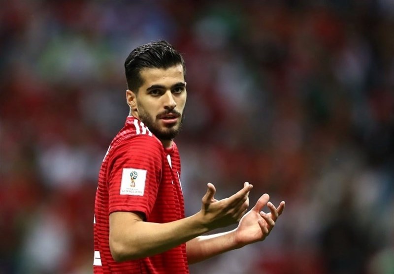 اللاعب الإیرانی عزت اللهی: لم یقدر لهدفی على اسبانیا أن یحتسب.. سنبذلُ مساعٍ مضاعفة أمامَ البرتغال