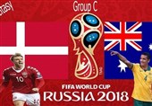جام جهانی 2018 روسیه|اعلام ترکیب تیم‌های دانمارک و استرالیا
